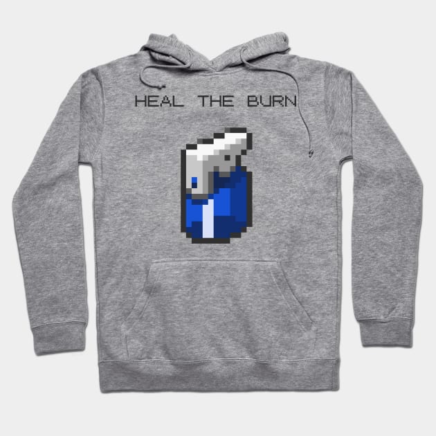 Heal the Burn Hoodie by joshthecartoonguy